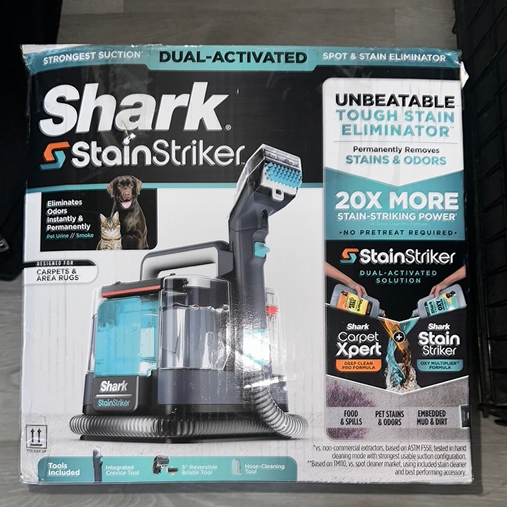 Shark StainStriker Dual-Activated Stain Eliminator (Basically Brand New!)